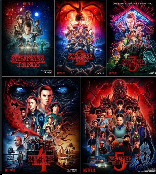 Stranger Things 3D| LIMITED EDITION POSTER