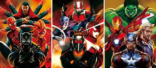 SUPERHERO 3D | MARVEL EDITION